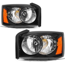 Headlight Assembly Compatible With 2005 2006 2007 Dodge Dakota