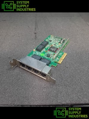Dell Broadcom 5719 4-Port Gigabit Ethernet PCIe 2.0 NIC Netzwerkkarte P/N TMGR6