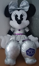 Disney Minnie Mouse Plush Toy 100 Years of Wonder Silver Dress 2023
