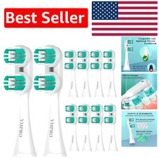Effective Spinbrush Replacement Toothbrush Heads - Pack of 10 for Adults