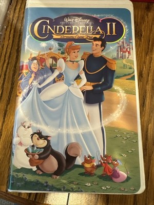 Disney s Cinderella II Dreams Come True VHS 2002 Clamshell Preowned