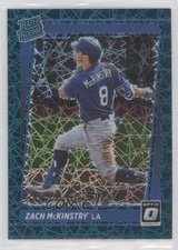 2021 Donruss Optic Rated Rookie Teal Velocity Prizm 32/35 Zach McKinstry 0s1o