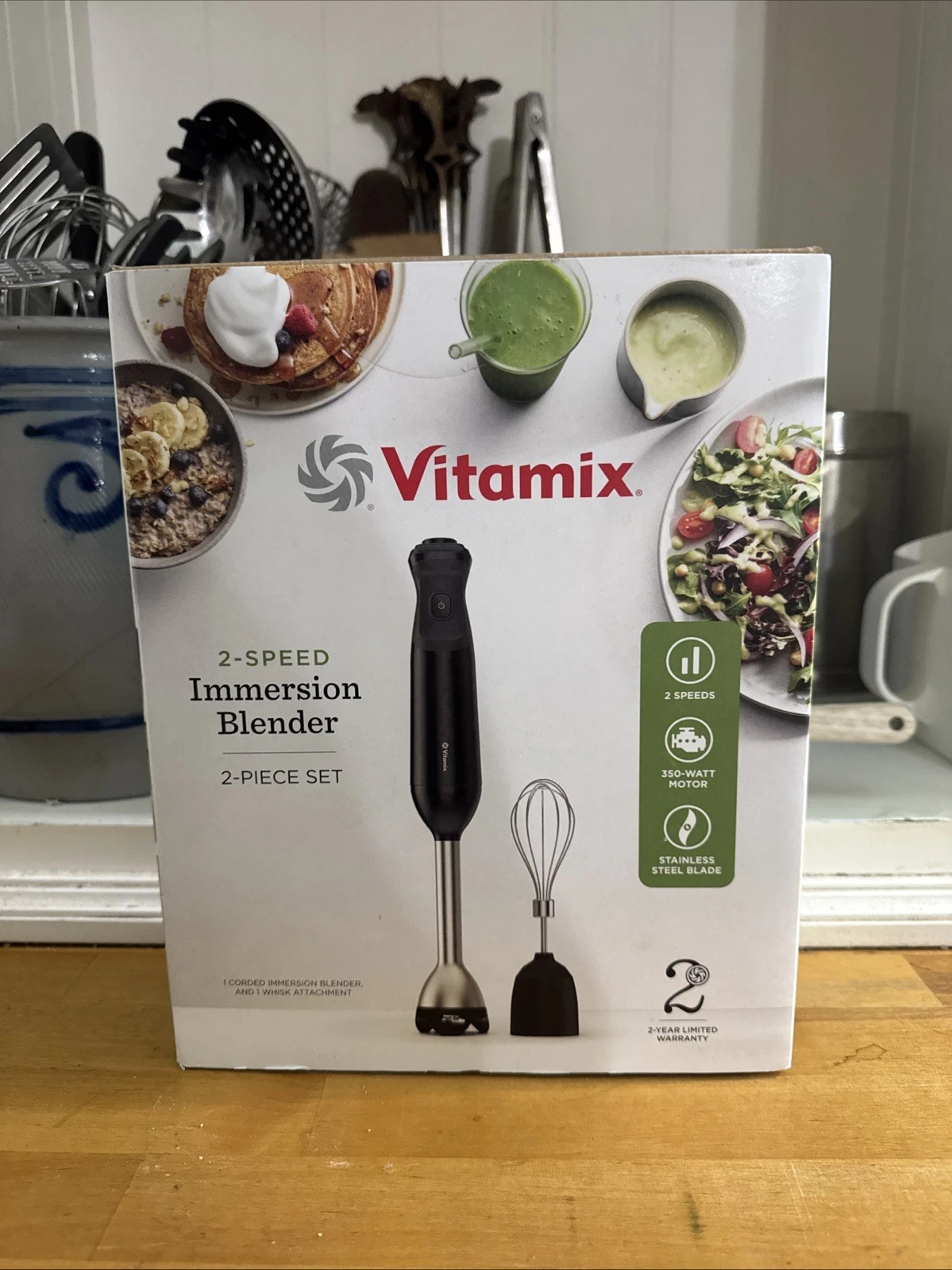 Vitamix Immersion Blender and Whisk Brand New Sealed Box
Opens in a new window or tab