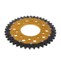 Kettenrad Alu Gold 40-ZäHne 525# FüR Honda VT 600 C Shadow Ritzel Grobverzahnt 1
