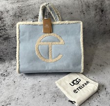 UGG X TELFAR LARGE SHOPPER BLUE OS