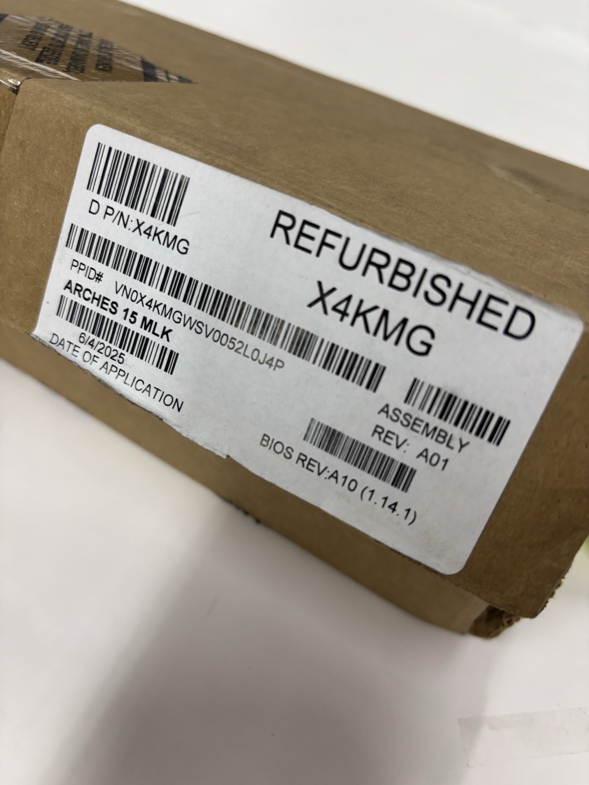 Dell X4KMG Latitude 5550 Laptop Motherboard Intel Core Ultra 7