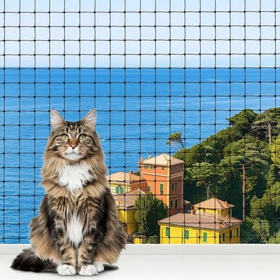 Generisch Katzennetz Balkon drahtverstärkt Reißfestes Schutznetz für Katze