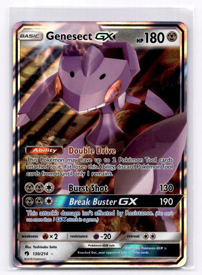Genesect GX SM - Lost Thunder - Pokemon NM 130/214