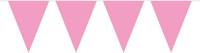 Wimpelkette/Party-Dekoration, GesamtläNge: 10 Meter, Mit 15 FäHnchen, Pink
