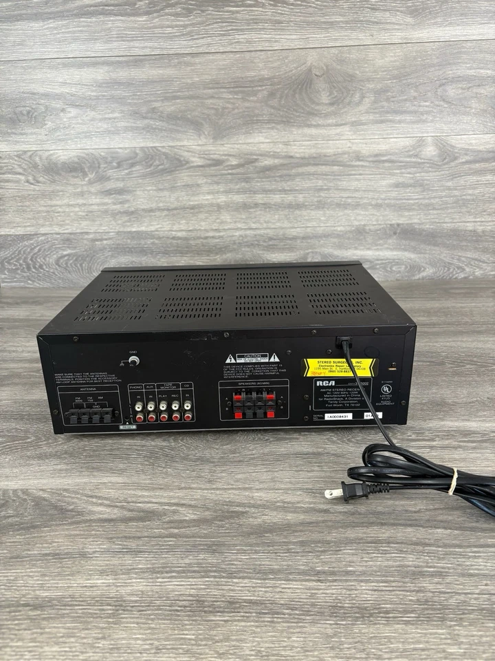 RCA STA-3850 Receiver HiFi Stereo Vintage Home Audio 2 Channel Phono Radio AM/FM - Image 4 of 4