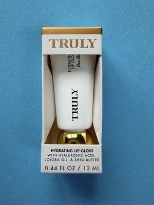 Truly Coco Cloud Lip Gloss Clear Silver Shimmer Hydrating Lip Gloss - New In Box