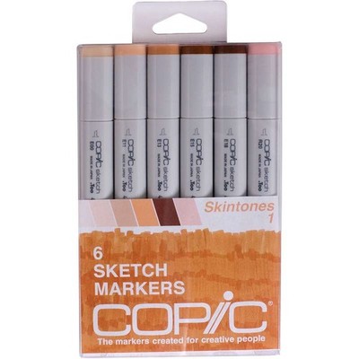 Copic Sketch Markers 6/Pkg Skin Tones 1