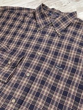 Faconnable Men’s Multicolor Plaid Long Sleeve Button Down Cotton Sz XL USA Made