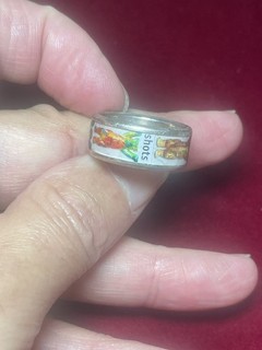 Splendide Bague En Argent Massif Taille 62