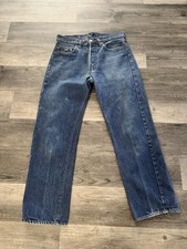 Vintage 70s Levi s 501 SELVEDGE Redline Denim Jeans USA Size 30x27.5