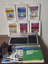 Vintage Texas Instruments TI 99/4 Home Computer System w/6 Games Joysticks AS-IS