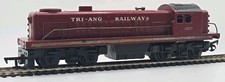  TRIANG R155 TR MAROON DIESEL SWITCHER LOCOMOTIVE 5007 from 1956