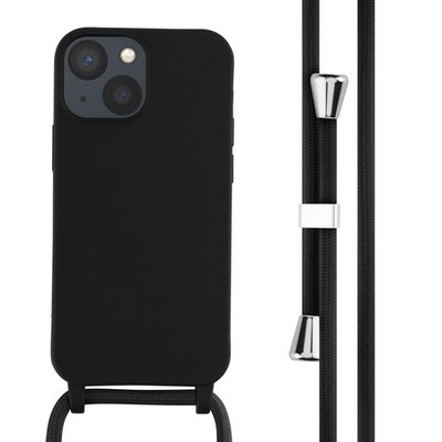imoshion SilikonHülle mit Band Apple iPhone 13 Mini - Schwarz