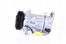 NISSENS Kompressor Klimaanlage ** FIRST FIT ** 890743 12V für PEUGEOT 207 208 1