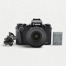 Canon PowerShot G1X Mark III Black Compact Digital Camera 24.2MP Optical Zoom 3x