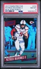 2017 PANINI PRESTIGE BLUE XTRA POINTS #232 PATRICK MAHOMES II ROOKIE RC PSA 8