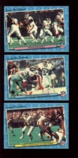 1986 Fleer Action New York Giants Set PHIL SIMMS JOE MORRIS GEORGE ADAMS