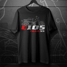 Honda C105 Trail 55 1962-1965 - Motorcycle T-Shirt for Riders