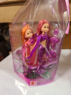 VERY RARE BARBIE FAIRYTOPIA 5'' MERMAIDS  HEAVENLEE & IDYLLA DOLLS  VHTF NEW