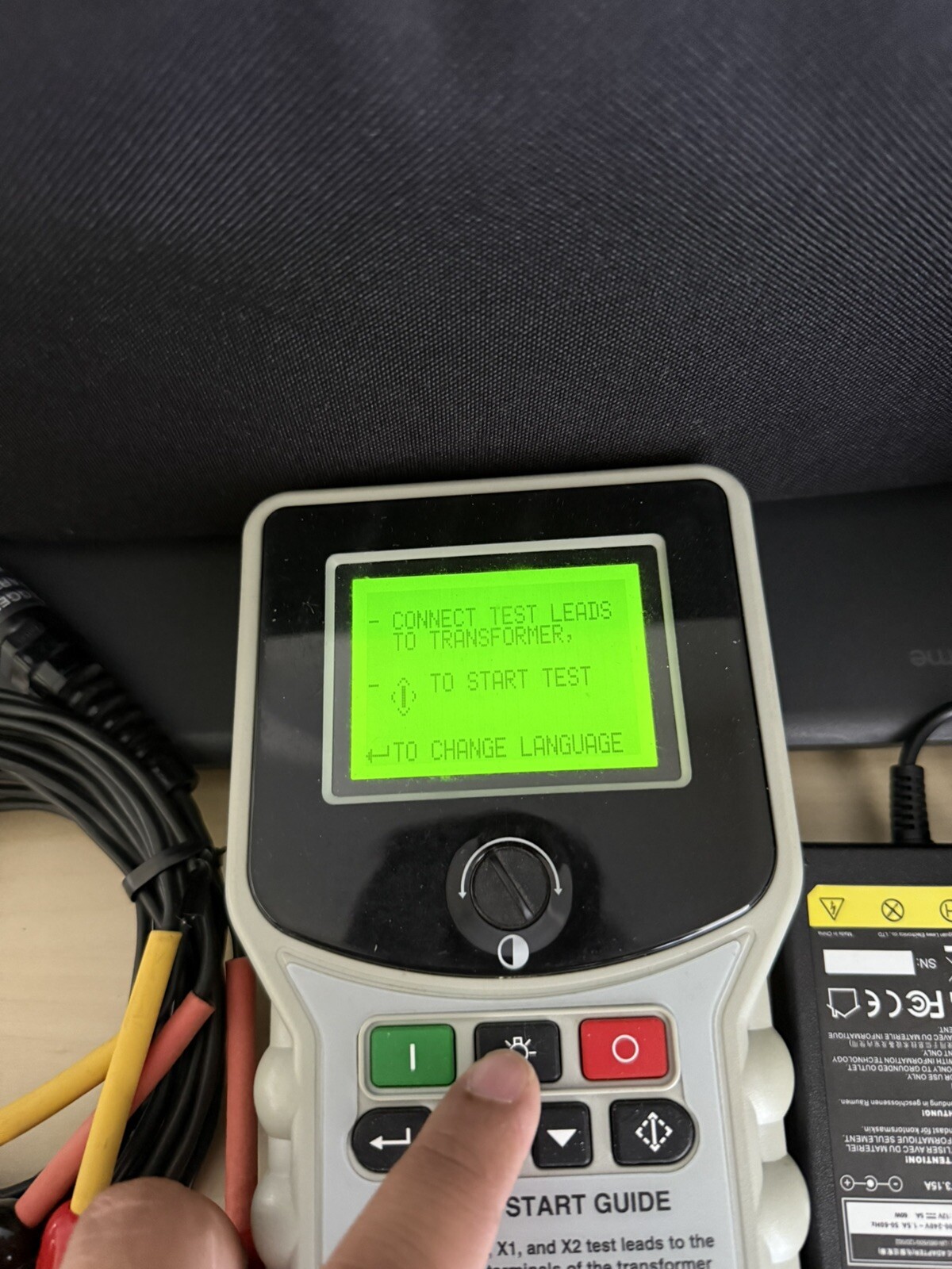 MEGGER TTR-25 SINGLE & THREE PHASE TRANSFORMER TURN-RATIO TEST/ FREE SHIPPING