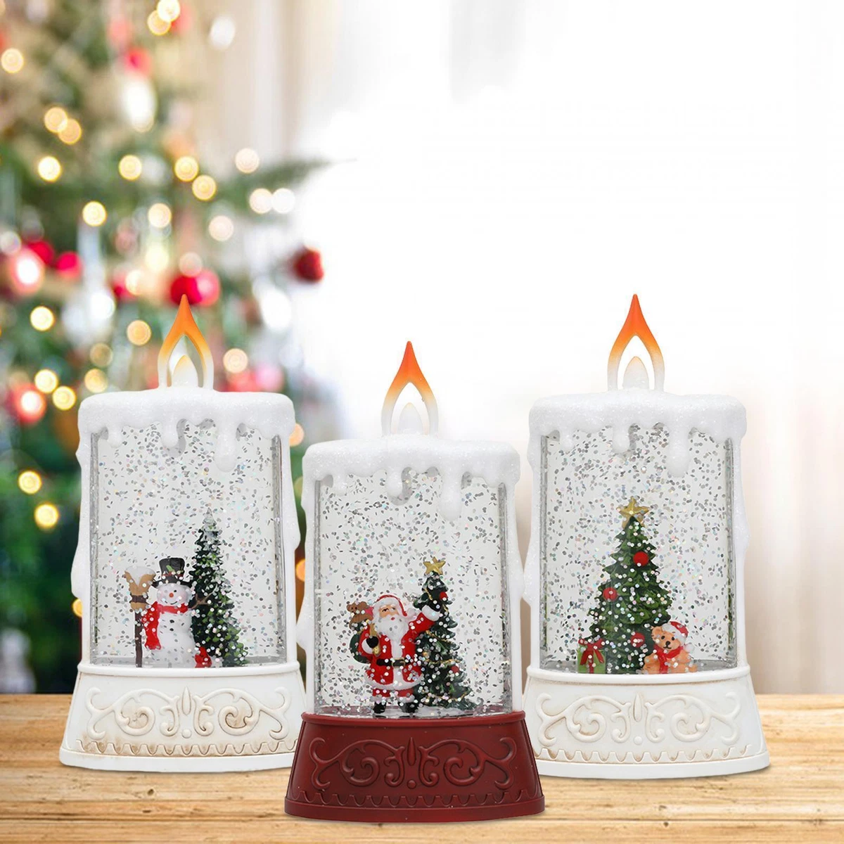 Xmas candle sales lights