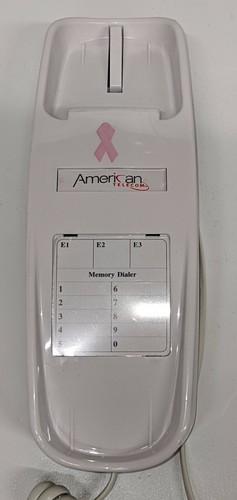 American Telecom GiveN’Talk Corded Telephone Breast Cancer Awareness Pink Ribbon - Picture 7 of 10