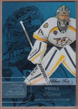 2015-16 Fleer Showcase Flair Blue Ice #3 Pekka Rinne /99 - Nashville Predators