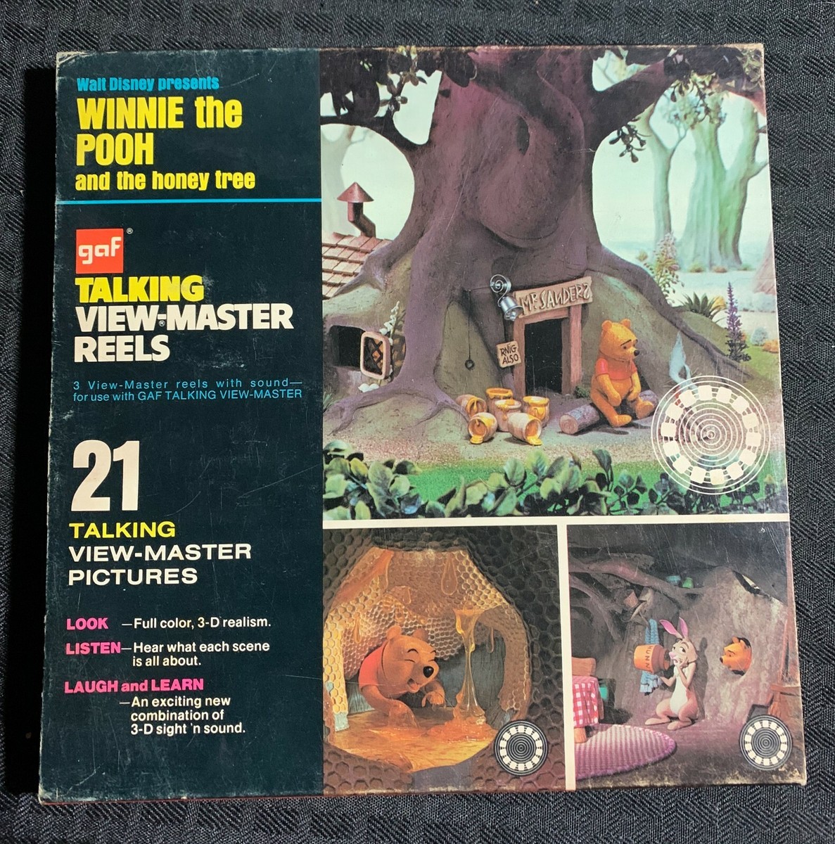 1964 WINNIE THE POOH View-Master GAF Original BOX