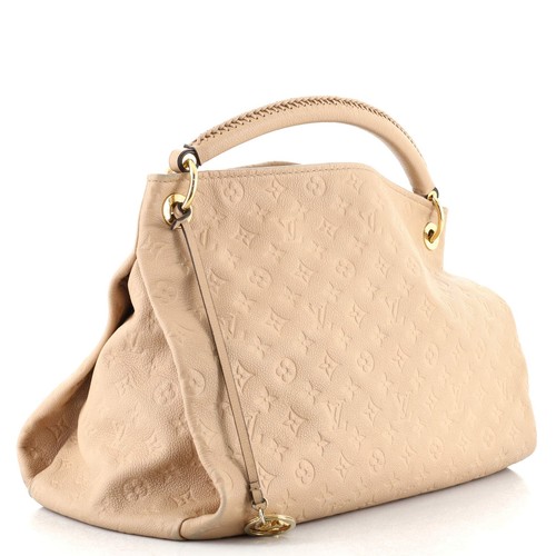 artsy handbag monogram empreinte leather mm