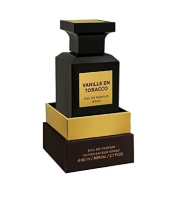 Vanille En Tobacco 80ml EDP By Fragrance World Strong Scent Ideal Gift