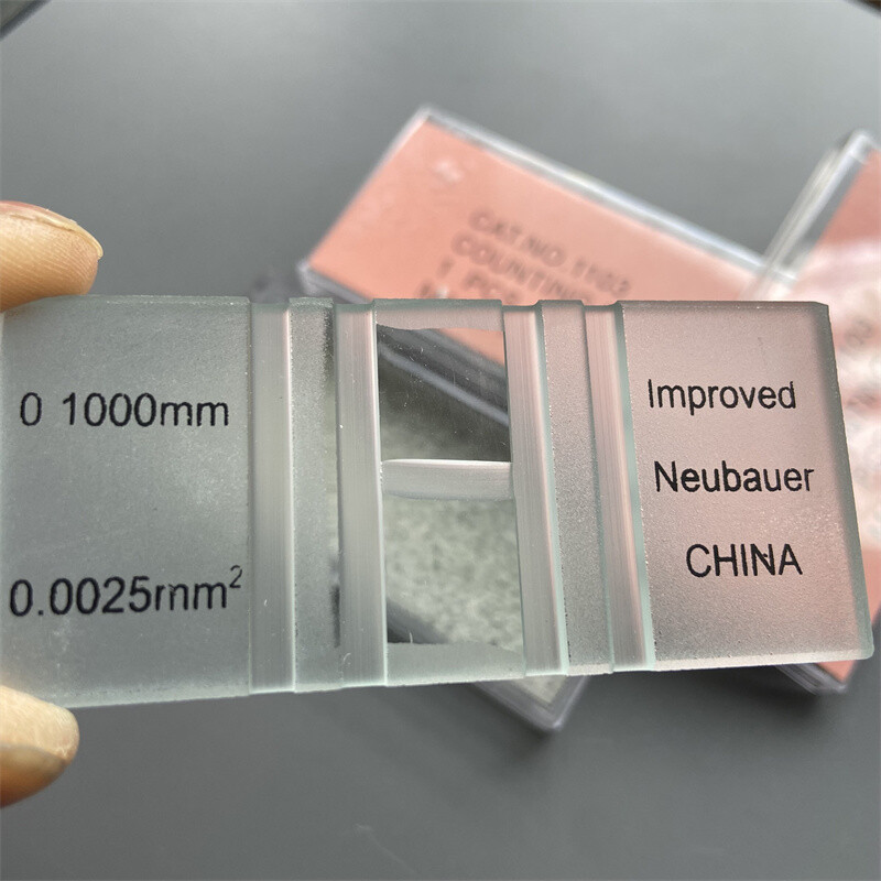 Home Hemoglobin Test Kit Hemocytometer Cell Counting Chamber - Improved ...