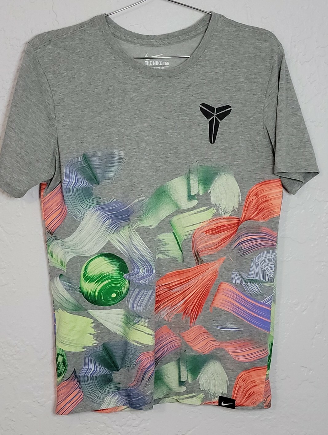 Nike Kobe Bryant KOBE 11 EASTER Edition T-Shirt Gray Mamba 808614-063 ...
