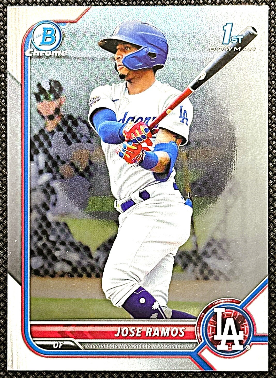 Jose Ramos 2022 Bowman Chrome Prospects #BCP129 1st Bowman - LA Dodgers