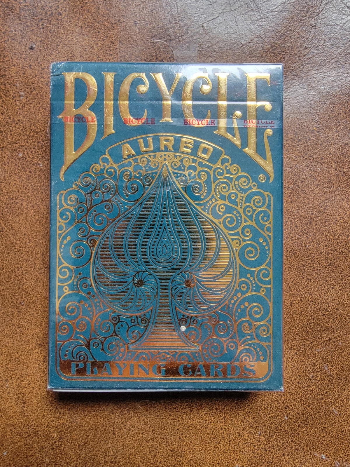 Aureo Bicycle Playing Cards Poker Size Deck USPCC Custom Limited Edition Sealed