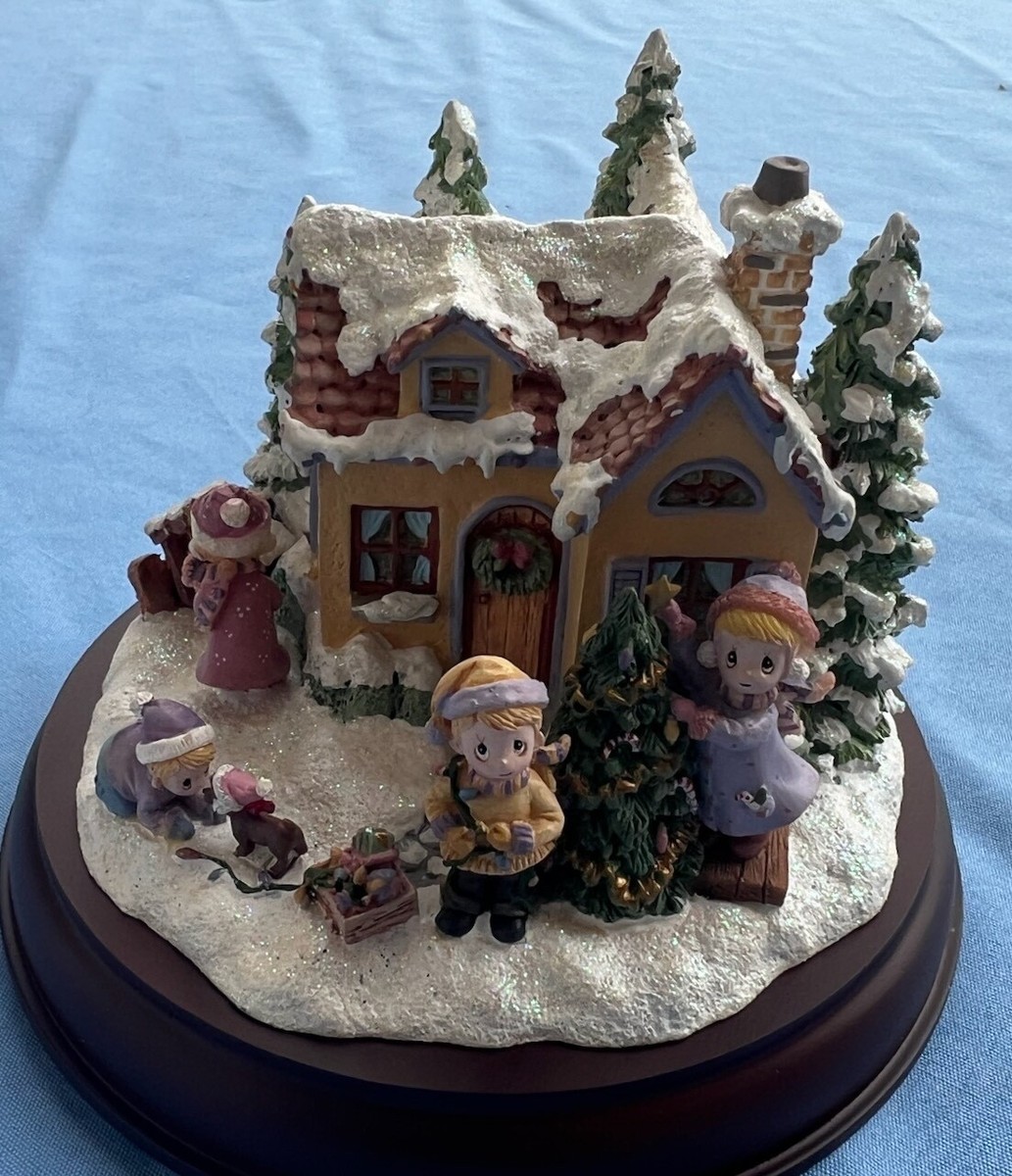 「予約済」Hawthorne VillageとX'masornament 計3点 Hawthorne Village Precious Moments Joy to The World Christmas