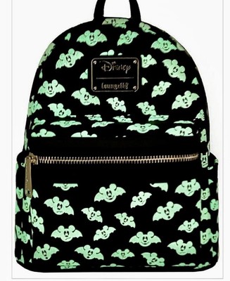 Loungefly Disney Totally Batty Mini Backpack Loungefly X LASR Exclusive Disney Totally Batty Mickey Bat  main image 4