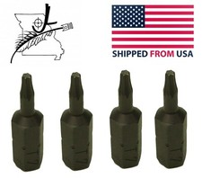 4x T7 Torx Star 25mm Long 1/4 Hex Shank Screw...