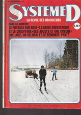 SYSTEME  D N°347 FILETAGE SUR BOIS / CRISE ENERGETIQUE / JOUETS ET CRECHE / LUGE