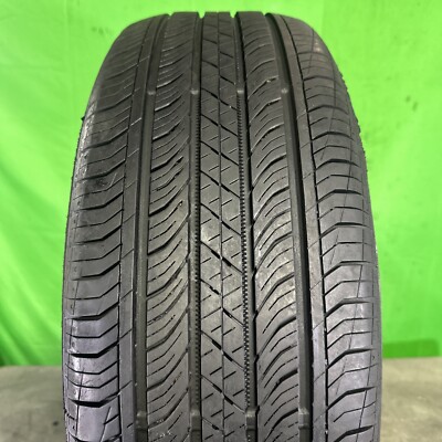 Pair,Used-225/60R18 Ckntinental Procontact 100H 8/32 DOT 0320