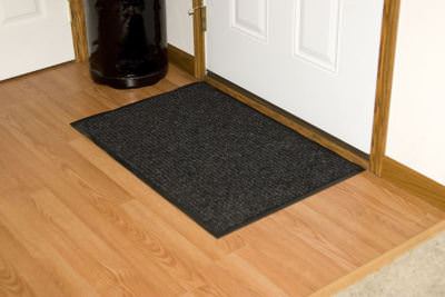 Apache Mills 3'x4' Commercial Entrance Door Mat – Heavy Duty Indoor/Outdoor – RIBBER