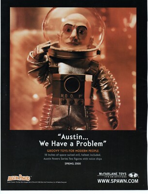 Austin Powers The Spy Who Shagged Me Mini Me - 2000 Action Figure Toys PRINT AD