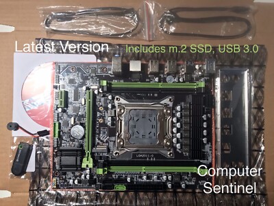 NEW Intel X79 Motherboard LGA 2011 mATX DDR3 or ECC (Server) USB 3.0 WiFi OC