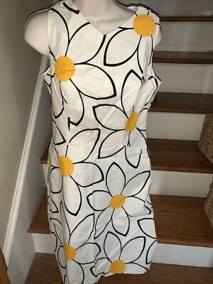 black eyed susan dress Tallie T-Shirt Dress in Black and White Stripe XS main image 1