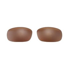 Walleva Brown Polarized Replacement Lenses For Maui Jim Stingray Sunglasses