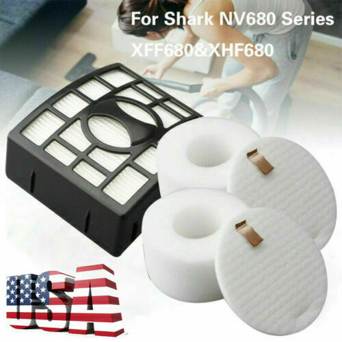 For Shark NV680 Rotator Powered Lift-Away Speed & DuoClean Compatible Filters - Picture 1 of 7